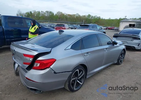 2022 Honda Accord Hybrid Sport from USA, damaged, VIN 1HGCV3F27NA018295